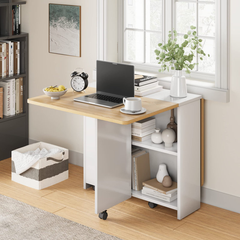 Daejuan Dining Table, Pear Wood/White, 29.5" H x 23.6" L x 47.2" D
