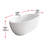 Hudepohl 54'' x 29'' Soaking Acrylic Bathtub-108229834