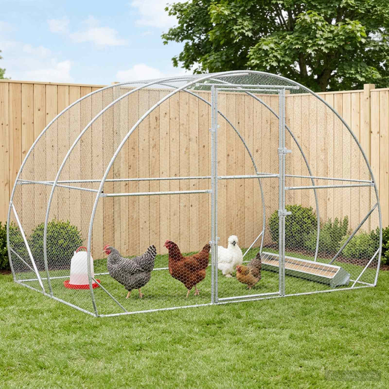 Chicken Coop, 200cm H x 200cm W x 300cm D
