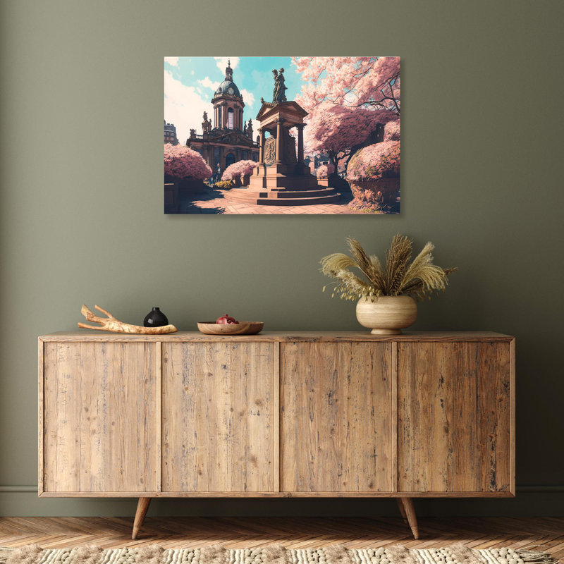 «Chrisander Antique Architecture In Cardiff», impression sur toile, H 24 po x l 36 po x P 1,25 po