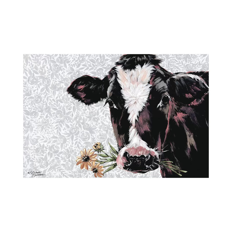 « Susie » par Michele Norman, impression, H 26 po x l 40 po x 1,5 po, Pas de tapis, Toile tendue
