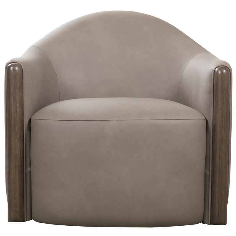 Chaise pivotante Cora, Marron clair