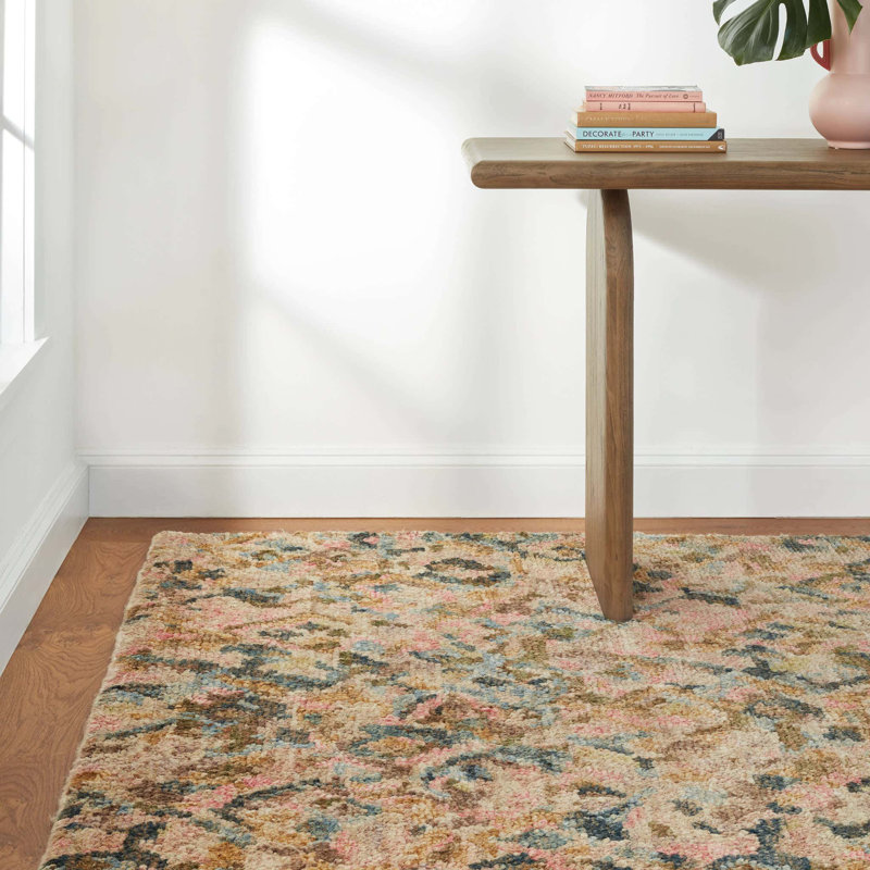 Keira Multi Hand Knotted Jute Rug, Rectangle 7'6" x 9'6"