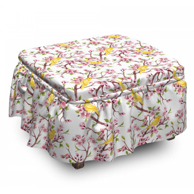 Housse pour repose-pieds spring concept
