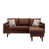 Brown 100% Linen