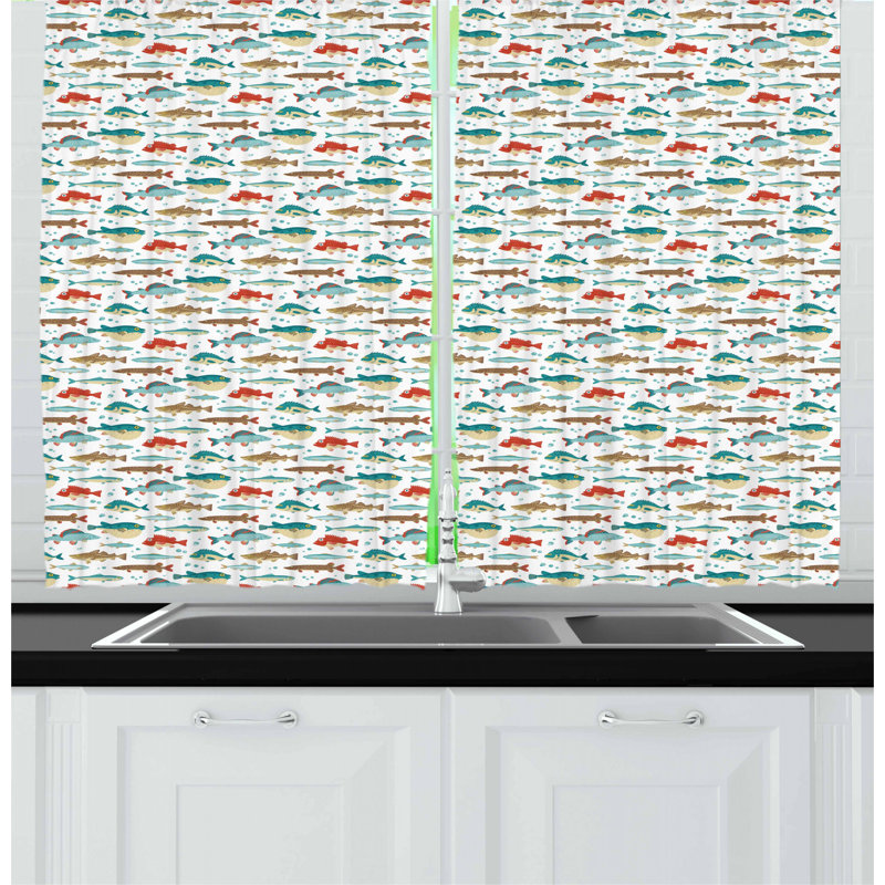 Tailored Kitchen Curtain