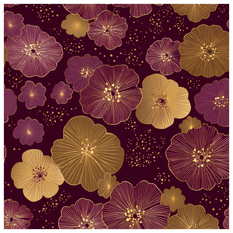 Coussin Floral, 20 po x 20 po