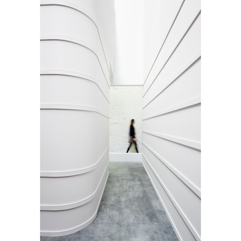 Primed White Polystyrene Baseboard Moulding 78" Length