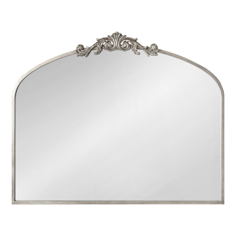 Anglo Metal Flat Mirror, Silver, 28.5" x 36"