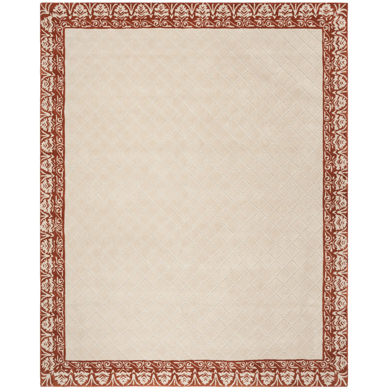 Tapis Harrison en corail, Rectangle 9 pi x 12 pi