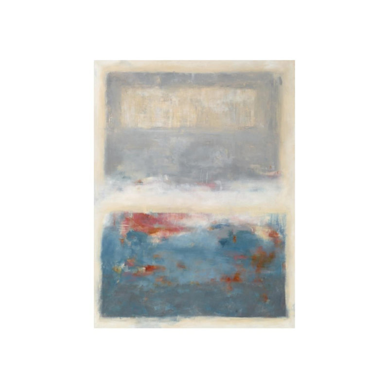 «Gray Blues» par Samuel Kane, impression sur toile tendue, H 32 po x l 24 po x P 1,5 po, Extérieur