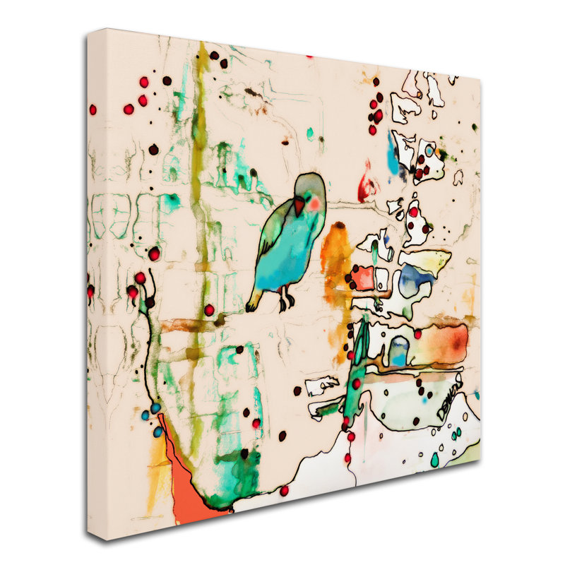 Breagh 'Palm Spring' Print on Wrapped Canvas, 35" H x 35" W
