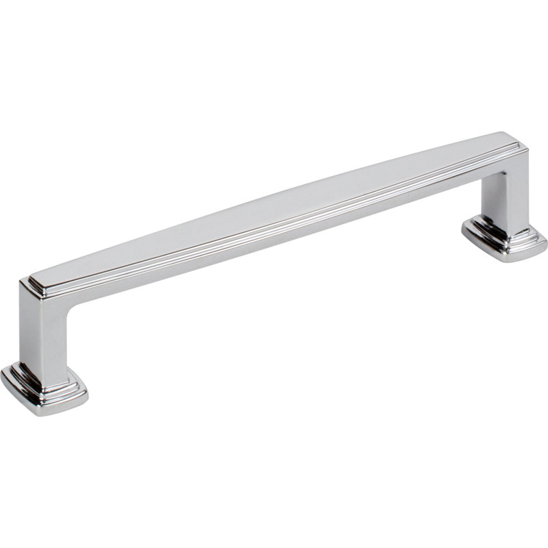 Richard Bar Pull, Polished Chrome, 5 1/6"