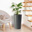 Paquet de 2 pots de fleurs d'intérieur en polypropylène avec drainage 12,5 "x 12,9" x H 21,7 "-317495039