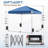 Iron Pop-up Canopy with Removable Mesh Sidewalls and Roller Bag-86706489-90566785