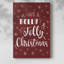 Holly Jolly Christmas - Cavas enveloppés dans une galerie-1919961256