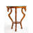 Grape Vine Beveled Glass Top Coffee Table
