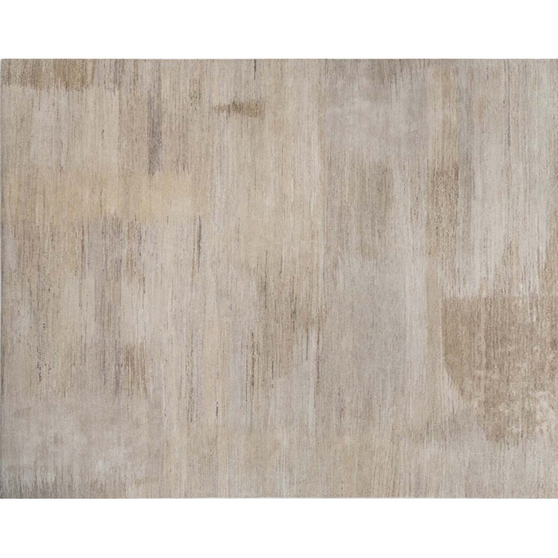 Contemporary One-of-a-Kind Rectangle 8' X 10' Hand Knotted Area Rug