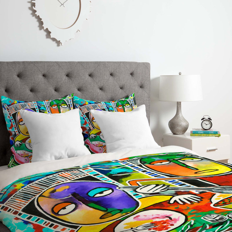 Robin Faye Gates Polyester Duvet Cover, King Duvet Cover + 2 King Shams