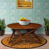 Brandow Round Solid Wood Dining Table