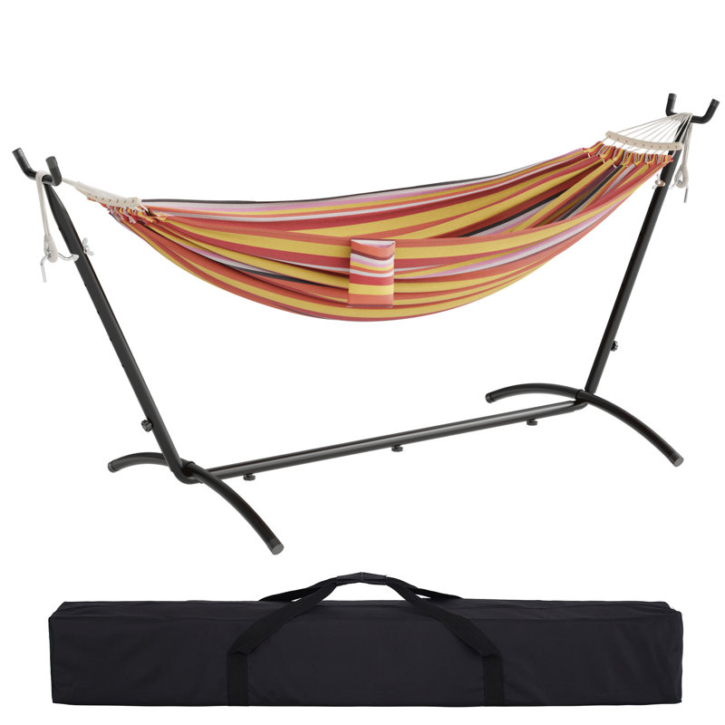 Hammock With Stand, Red, Red