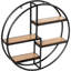 Aholah 4 Piece Circle Bracket Shelf