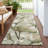 Machine Washable Indoor/Outdoor Raemoore ACN2405 Botanical Rug-1439735792