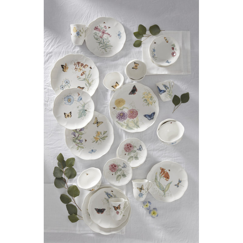 Lenox Butterfly Meadow 28 Piece Dinnerware Set, Service for 4