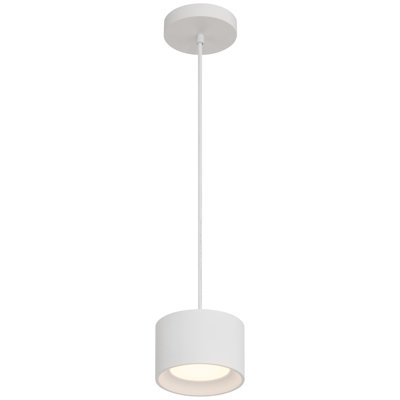 Mini-luminaire suspendu Bongo 5CCT à DEL - Finition blanche