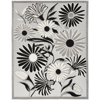 Ameleah Floral Indoor / Outdoor Rug