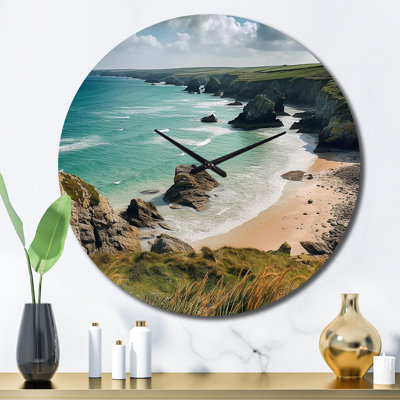 Horloge murale Coastal Horizons IV