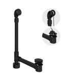 Freestanding Bathtub Drain Kit for Above-Floor Installation Box