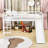 Kenara Twin Low Loft Bed With Slide And Ladder,Safety Guardrails-1729171636
