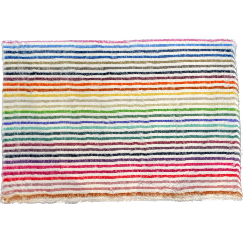 Tapis lavable Spectrum White Brights, Rectangulaire 8 pi x 10 pi