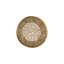 Table basse ronde en aluminium (inventaire CA)
