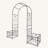 Agustin Garden Arch with Two Plant Stands