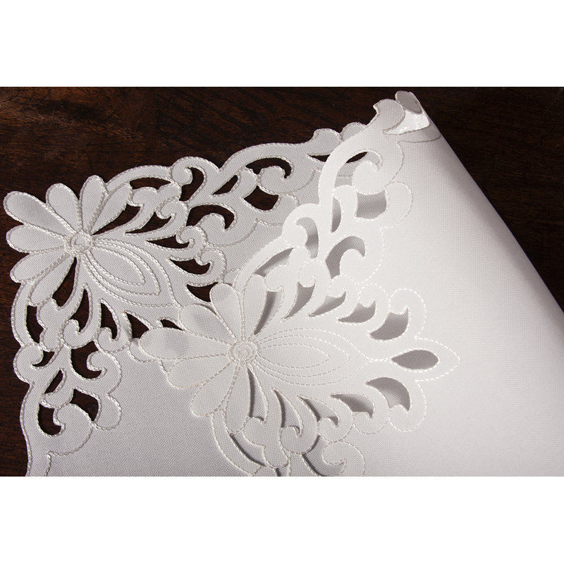 Récapitulatif 20" brodéed nappe Armadillo
