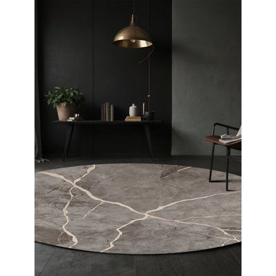 Tapis gris lavable à la machine