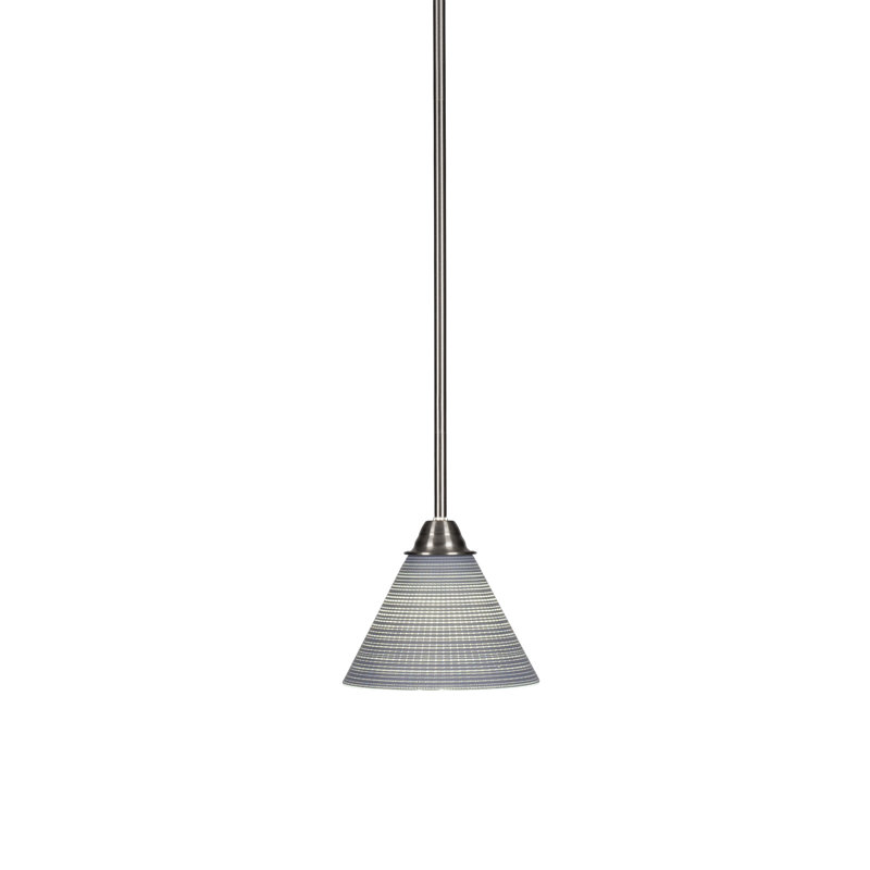 Luminaire suspendu Ayrshire Paramount, H 57 po x l 7 po x P 7 po, Bleu