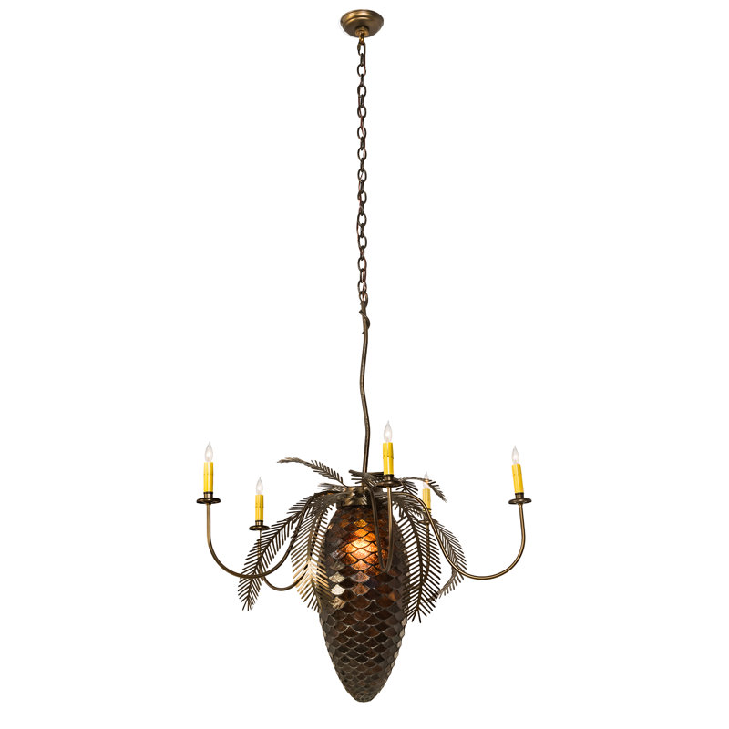 Campbell 6 - Light Chandelier