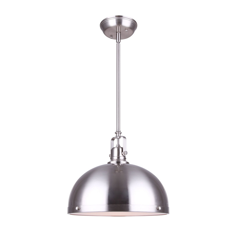Usry 1 - Light Single Pendant, Brushed Nickel