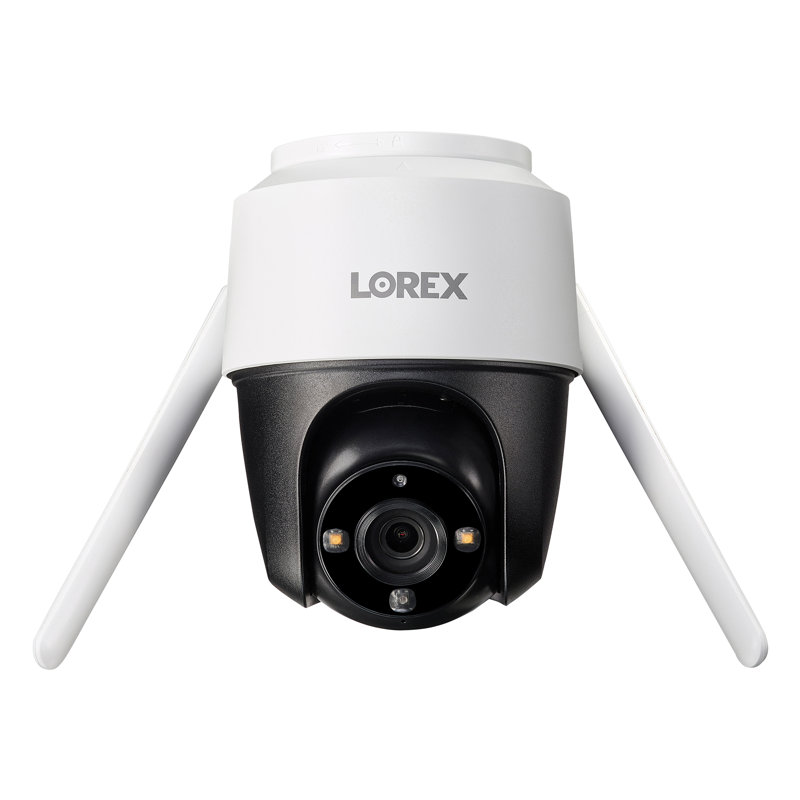 Lorex White 2K Pan-Tilt Outdoor Wi-Fi Security Camera