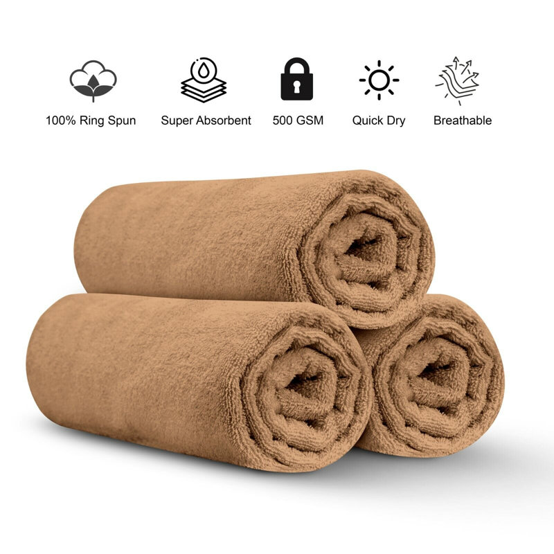 Fiorindo Jumbo Bath Sheet, Beige