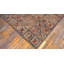 Antique Geometric Pattern American Hooked Area Rug