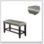 Banc rembourré en similicuir-1179740147
