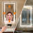 Led Bathroom Mirror, Dimmable Vanity Mirrors For Wall, Anti-fog, 3 Colors Adjustable, Memory, Double Led Lights ( Front And Backlit ) Durable Tempered Material-109488289