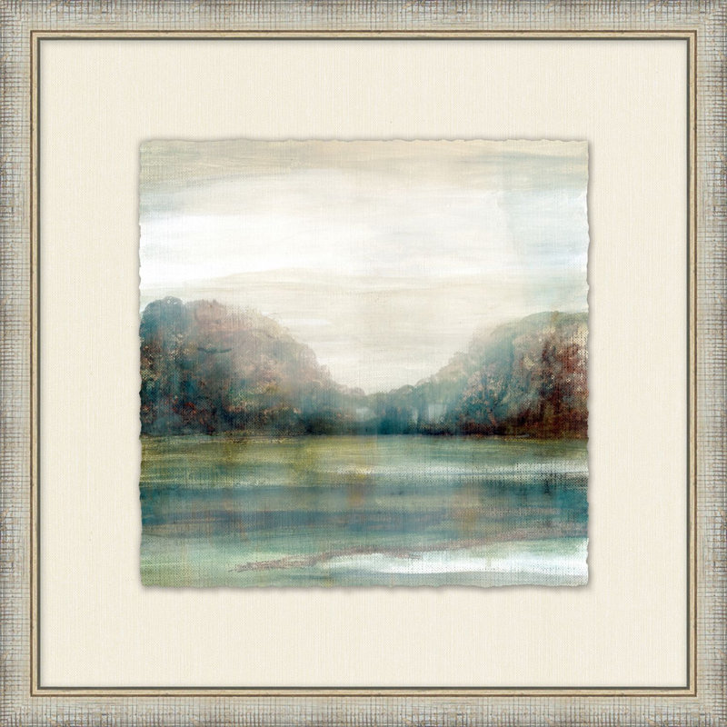 Lake View At Dusk 3 Print