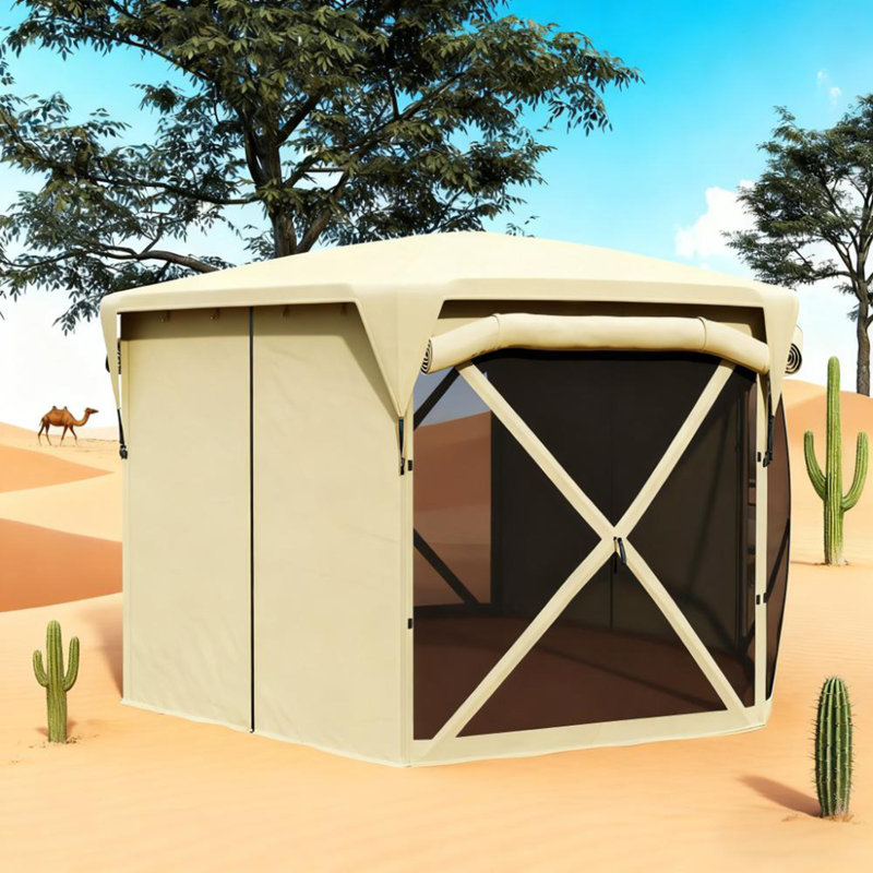 Tente escamotable 11 x 11 pi avec toit amovible