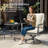 Vauclain Square Metal Outdoor Side Table