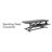 Mount-It! Height Adjustable Standing Desk Converter, 37.4" L x 15.9" D, 37 lbs. Capacity